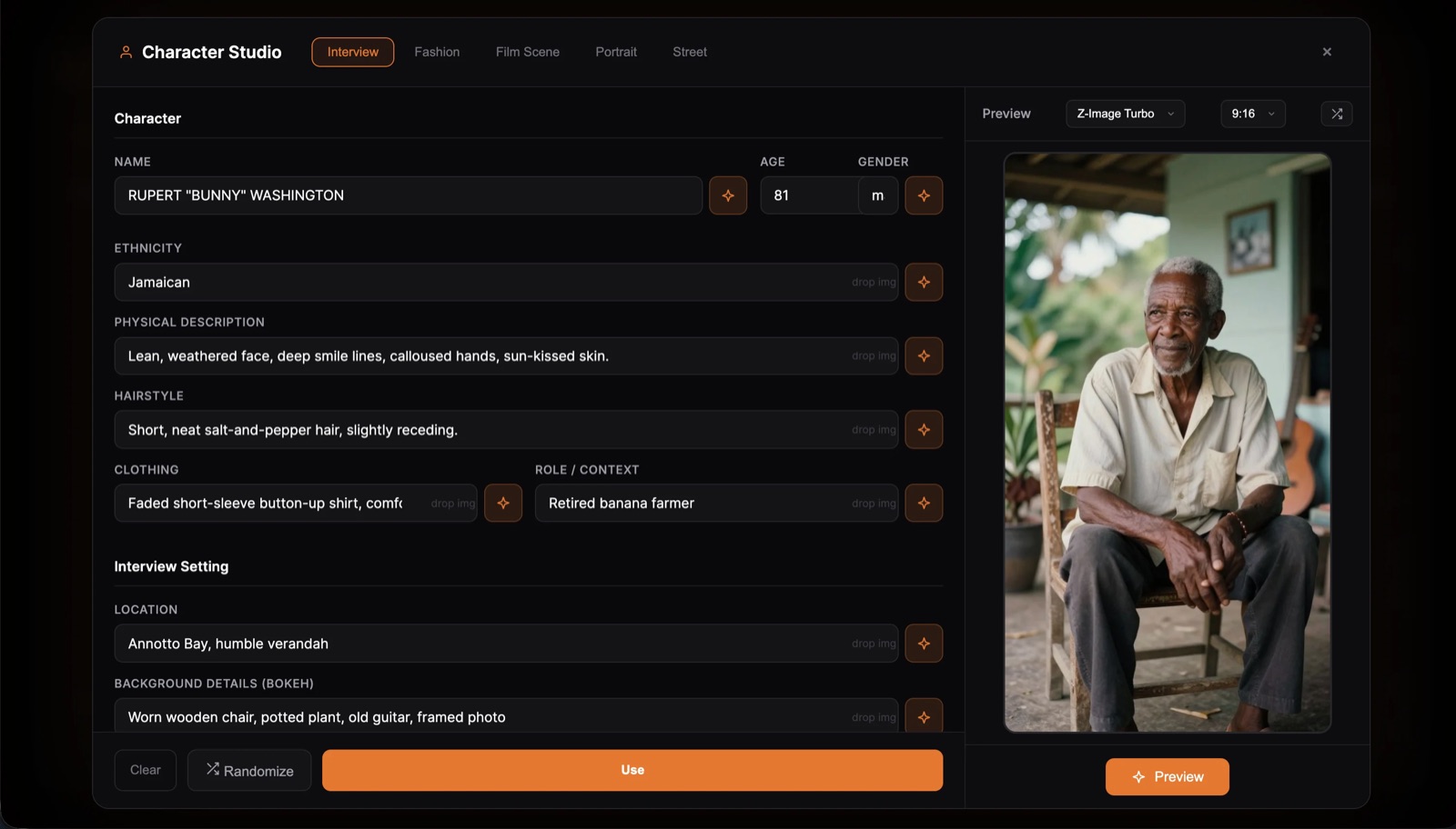 CRAFTR Character Studio